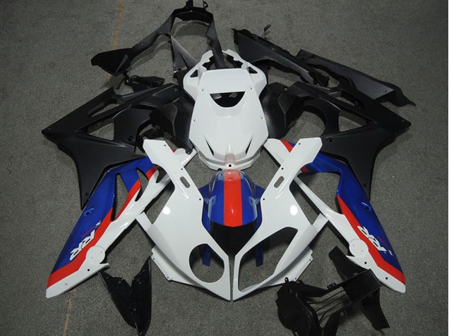 Carenado Moto Honda CBR600RR 2003-2004 - Blanco Rojo Azul Negro Mate