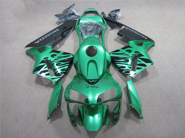 Carenados Moto Honda CBR600RR 2005-2006 - Verde Negro