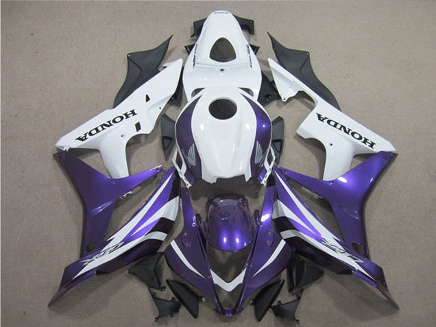 Carenado Moto Honda CBR600RR 2007-2008 - Blanco Púrpura