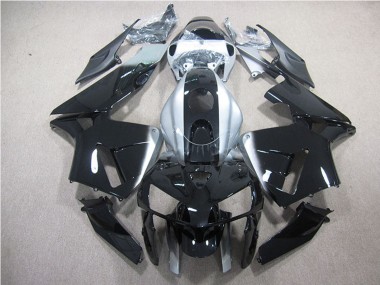 Carenados Moto Honda CBR600RR 2007-2008 - Plata Negro Brillante