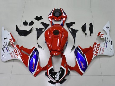 Carenados Moto Honda CBR1000RR 2017-2023 - Blanco Rojo Azul Negro HRC