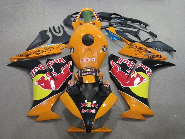 Carenado Moto Honda CBR1000RR 2012-2016 - Naranja Amarillo Negro Brillante Rojo Bull