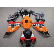 Kits Carenado Moto Honda CBR1000RR 2006-2007 - Naranja Blanco Rojo Negro Brillante Repsol
