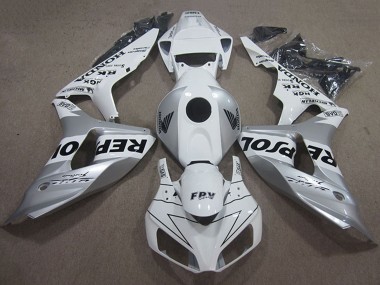 Carenados Moto Honda CBR1000RR 2006-2007 - Blanco Plata Negro Repsol