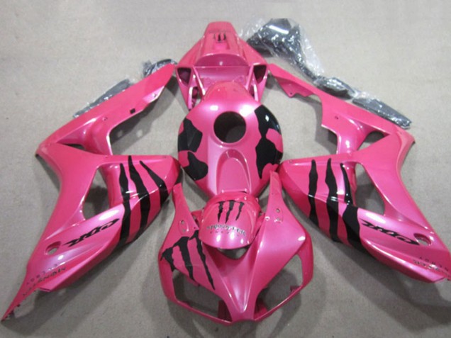 Carenado Moto Honda CBR1000RR 2006-2007 - Rosa Negro Monstruo
