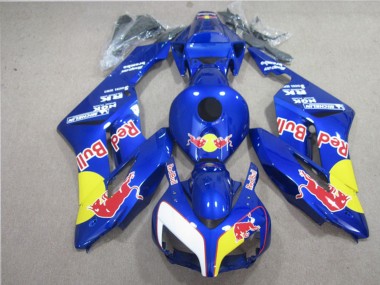 Carenado Moto Honda CBR1000RR 2004-2005 - Azul Amarillo Blanco Rojo Bull