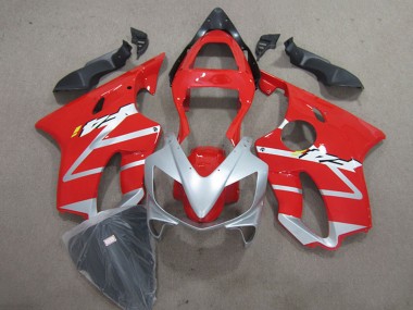 Carenados Moto Honda CBR600 F4i 2001-2003 - Plata Rojo