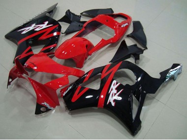Carenados Moto Honda CBR900RR 954 2002-2003 - Rojo Negro Brillante Raya