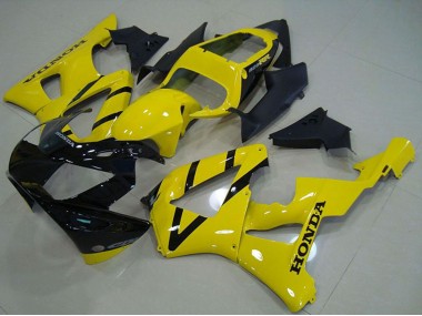Carenados Moto Honda CBR900RR 929 2000-2001 - Amarillo Negro Brillante