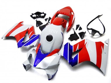 Carenado Moto Honda VFR800 2002-2013 - Blanco Rojo Azul No Calcomanía