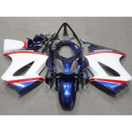 Carenados Moto Honda VFR 800 2002-2013 - Blanco Azul Rojo