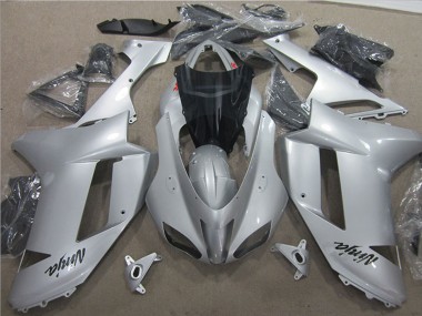 Carenado Moto Kawasaki ZX6R 2007-2008 - Plata