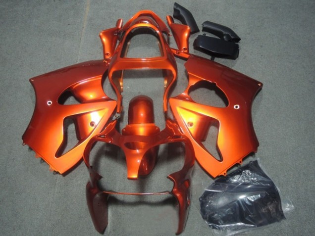 Carenado Moto Kawasaki ZX6R 2000-2002 - Naranja