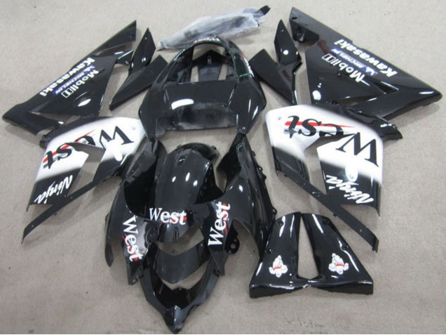 Carenado Moto Kawasaki ZX10R 2004-2005 - Negro West Ninja
