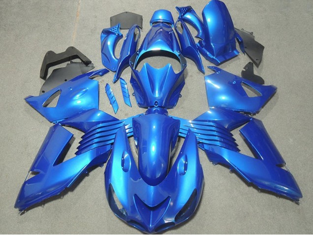 Carenado Moto Kawasaki ZX14R ZZR1400 2006-2011 - Azul