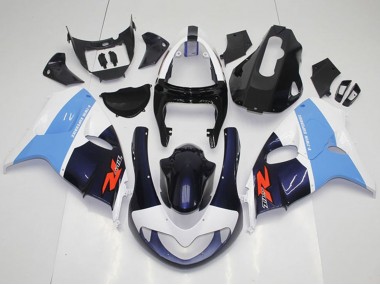 Carenado Moto Suzuki TL1000R 1998-2003 - Blanco Azul Claro Negro