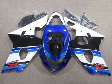 Carenado Moto Suzuki GSXR 600 2004-2005 - Blanco Azul Negro Rojo