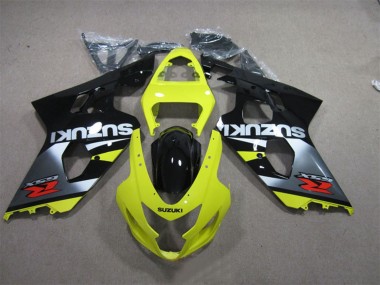 Carenado Moto Suzuki GSXR 600 2004-2005 - Amarillo Plata Negro Rojo
