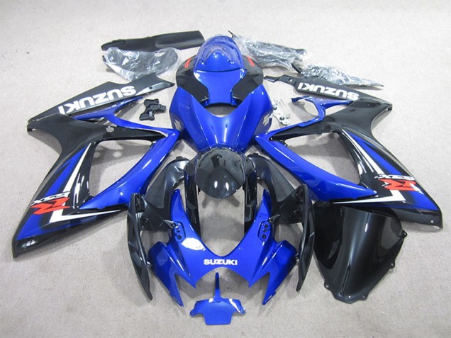 Carenados Moto Suzuki GSXR 600 2006-2007 - Azul Blanco Negro Brillante Rojo