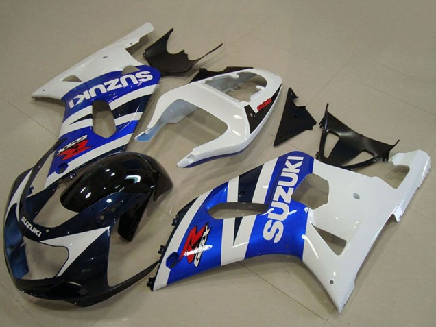 Carenado Moto Suzuki GSXR 750 2001-2003 - Blanco Azul Negro Brillante Rojo