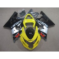 Carenado Moto Suzuki GSXR 750 2004-2005 - Amarillo Plata Negro
