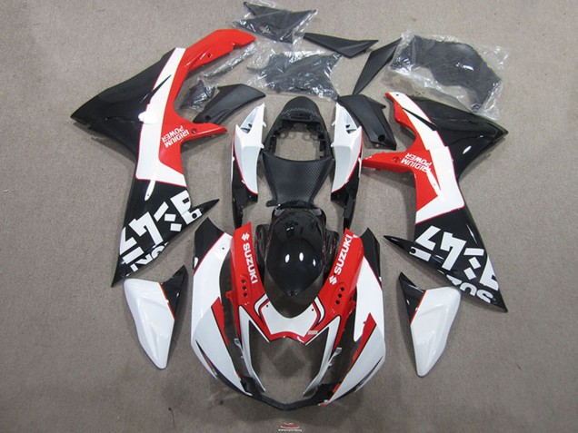 Carenado Moto Suzuki GSXR 750 2011-2024 - Negro Rojo