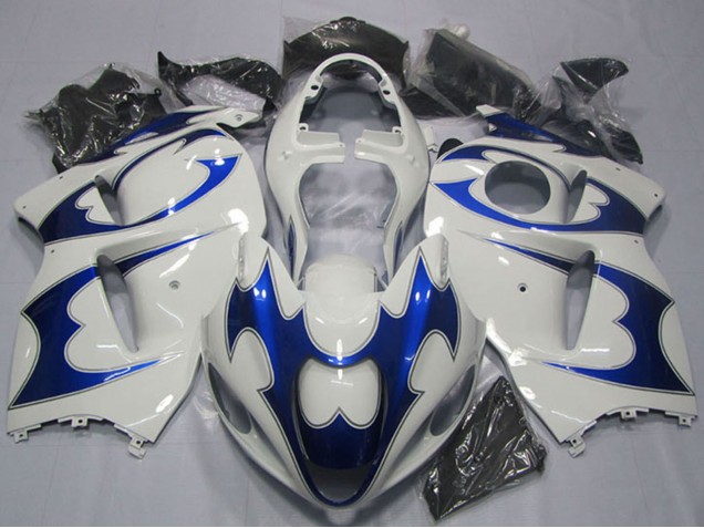 Kits Carenados Moto Suzuki GSXR 1300 Hayabusa 1996-2007 - Blanco Azul