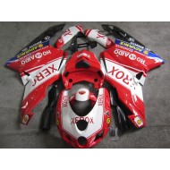 Carenado Moto Ducati 749 2005-2006 - Blanco Rojo Azul Negro Brillante Xerox