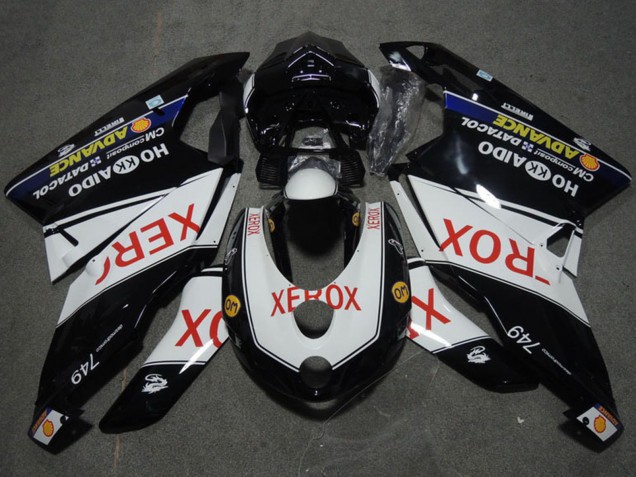 Carenado Moto Ducati 749 2005-2006 - Blanco Negro Brillante Rojo Xerox