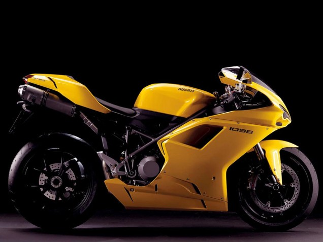 Carenado Moto Ducati 1098 2007-2014 - Amarillo