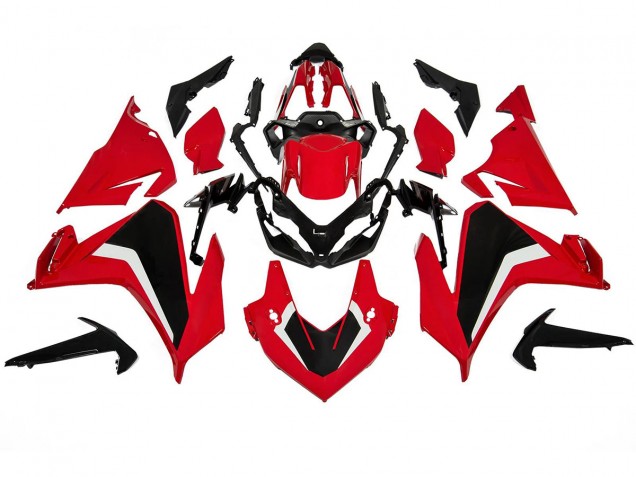 Kits Carenado Moto Honda CBR500R 2022-2023 - Rojo Blanco Negro