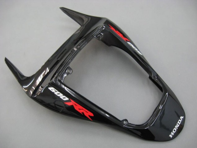 Carenado Moto Honda CBR600RR 2007-2008 - Gris Negro Brillante Calcomanías