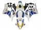 Carenado Moto Honda CBR600RR 2007-2008 - Blanco Azul Amarillo Rothmans