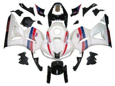 Kits Carenados Moto Honda CBR600RR 2013-2023 - Blanco Rojo Azul