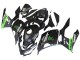 Carenado Moto Kawasaki EX400 2018-2024 - Negro Mate Verde Monstruo Showr Nieve