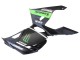 Carenado Moto Kawasaki EX400 2018-2024 - Negro Mate Verde Monstruo Showr Nieve