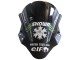 Carenado Moto Kawasaki EX400 2018-2024 - Negro Mate Verde Monstruo Showr Nieve