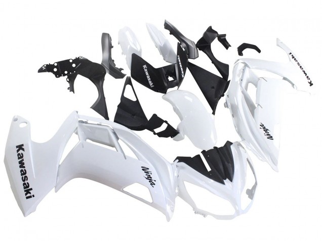 Carenado Moto Kawasaki EX650 2012-2016 - Blanco Negro