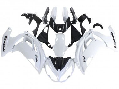 Carenado Moto Kawasaki EX650 2012-2016 - Blanco Negro