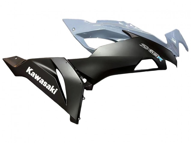 Carenado Moto Kawasaki ZX6R 2019-2022 - Gris Negro Mate