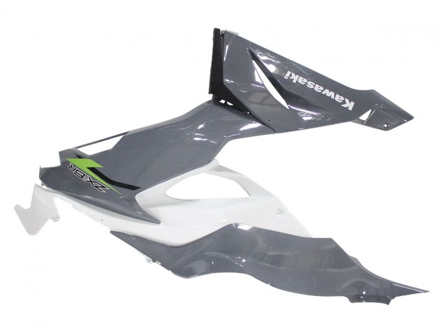 Carenado Moto Kawasaki ZX6R 2019-2022 - Blanco Gris Verde