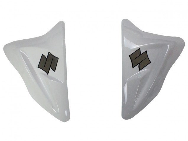 Carenado Moto Suzuki GSXR 600/750 2011-2024 - Blanco Negro Brillante Rojo Calcomanía