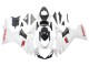 Carenado Moto Suzuki GSXR 600/750 2011-2024 - Blanco Negro Brillante Rojo Calcomanía
