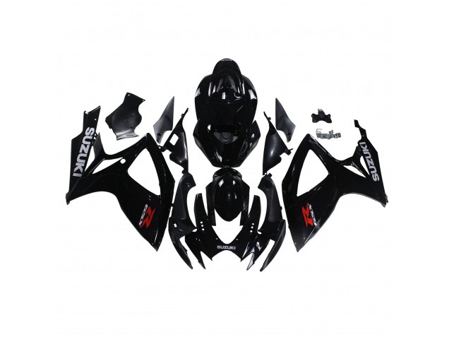 Carenado Moto Suzuki GSXR 600/750 2006-2007 - Negro Brillante