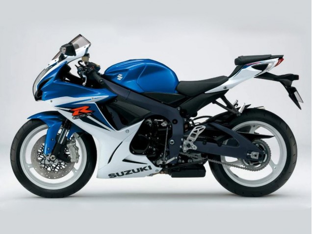 Carenado Moto Suzuki GSXR 600/750 2011-2024 - Azul Blanco