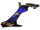 Carenado Moto Yamaha YZF R1 2015-2019 - Azul Oro Negro
