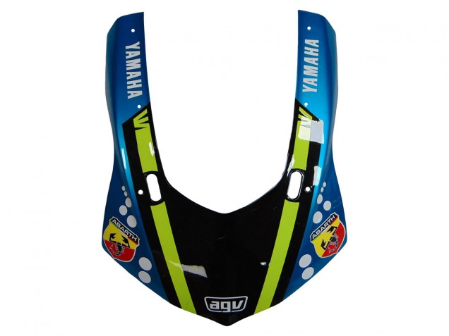 Carenado Moto Yamaha YZF R1 2015-2019 - Azul Verde Negro Tiburón