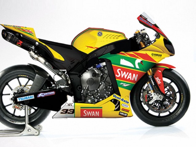 Carenado Moto Yamaha YZF R1 2004-2006 - Amarillo Rojo Verde Blanco Swan