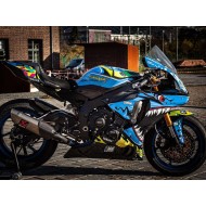 Carenado Moto Yamaha YZF R1 2015-2019 - Azul Amarillo Tiburón