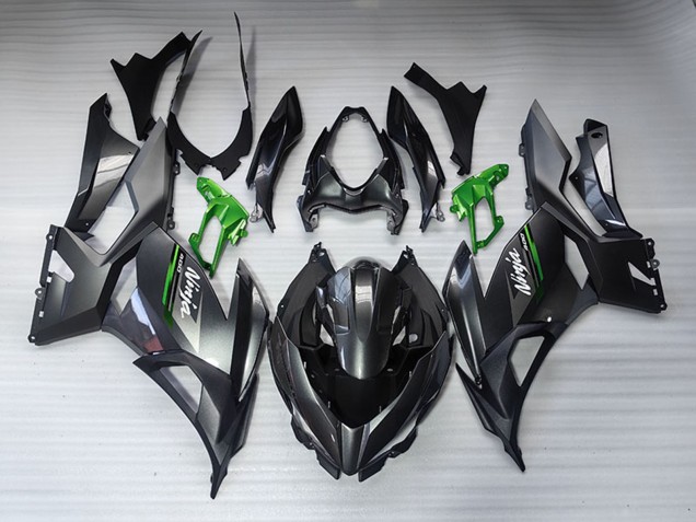 Carenado Moto Kawasaki EX400 2018-2024 - Negro Brillante Negro Mate Verde Blanco